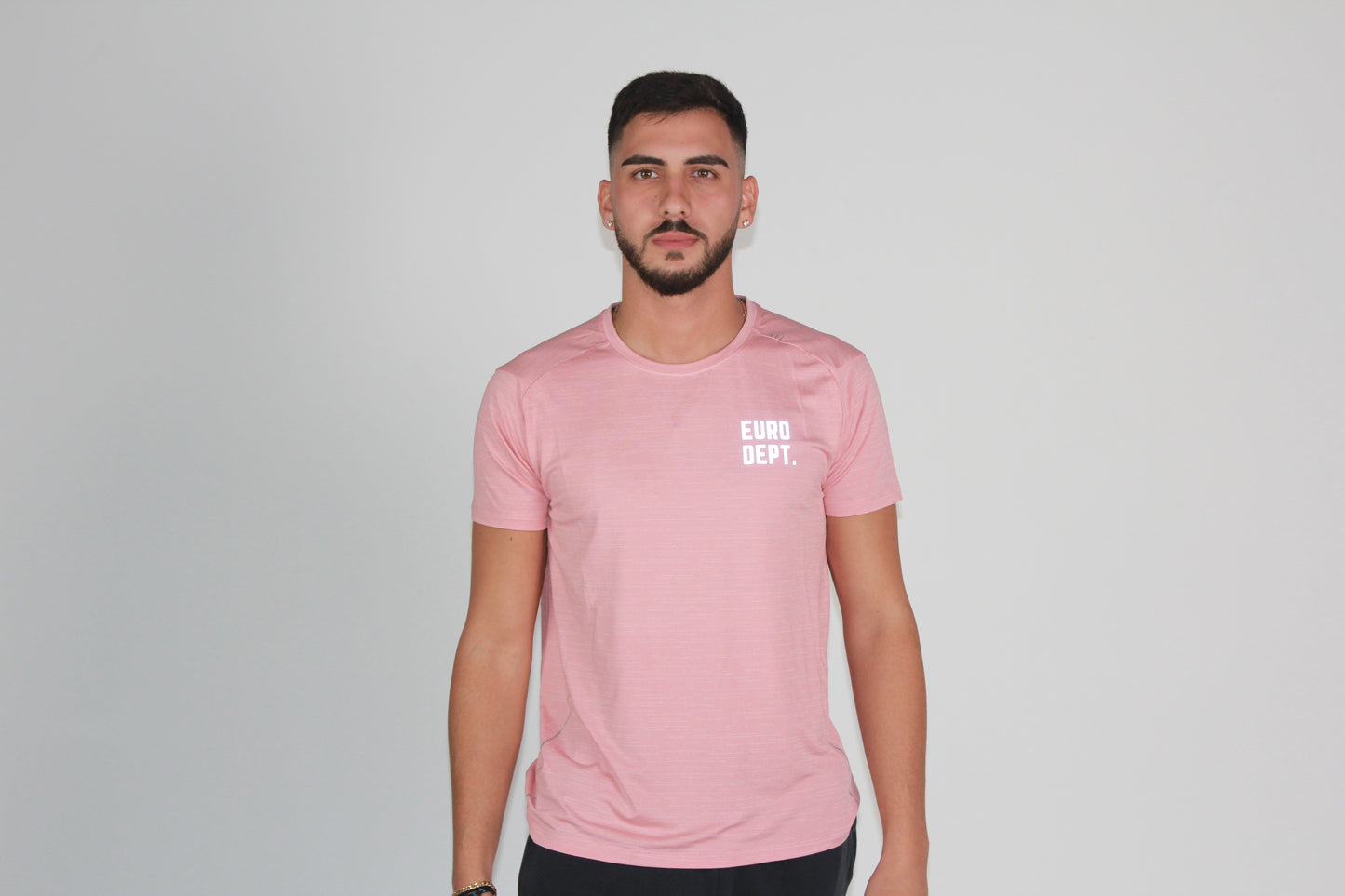 EURO DEPT. Pink GYM Shirt