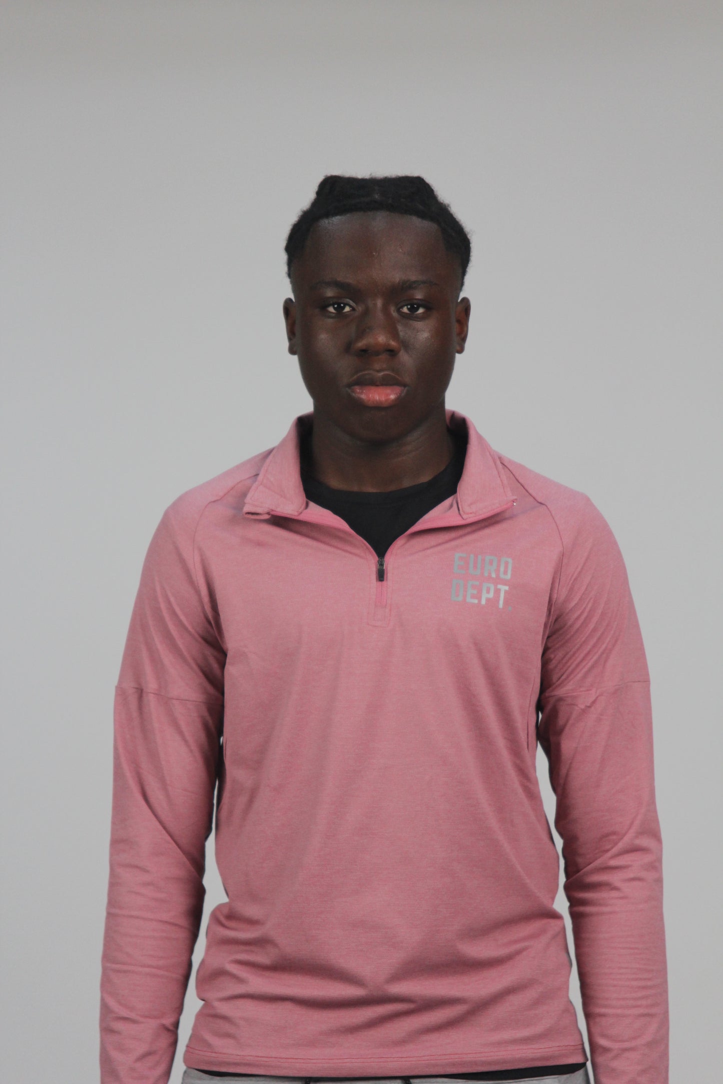 Men's Mauve 1/4-Zip Running Top