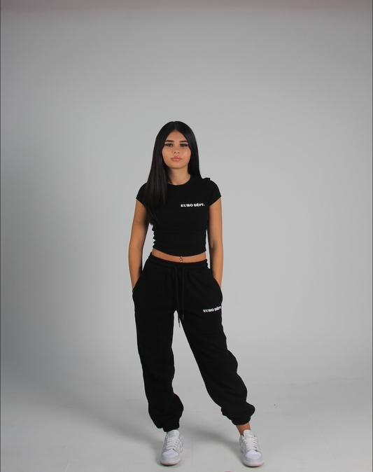 Euro DEPT. Black Women's Set